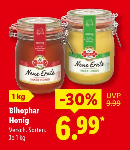 Neue Ernte Imker-Honig