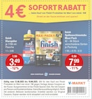 Klarspüler im V-Markt Prospekt Klarspüler von finish im aktuellen V-Markt Prospekt für 3,49 €