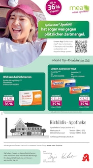 Aktueller mea - meine apotheke Prospekt "Unsere Juli-Angebote" für Hohenwart Aktueller mea - meine apotheke Prospekt für Hohenwart mit Seiten