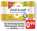feuchtes Toilettenpapier Kamille Angebote von Gut & Günstig bei E center Trier für 0,99 €