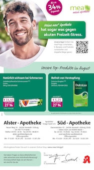 Aktueller mea - meine apotheke Prospekt "Unsere August-Angebote" für Henstedt-Ulzburg Aktueller mea - meine apotheke Prospekt für Henstedt-Ulzburg mit Seiten