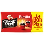 Café Moulu Grand'mère Familial en promo chez Auchan Hypermarché Boulogne-Billancourt à 8,90 €