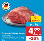Aktuelles Schweine-Schinkenbraten Angebot bei Netto Marken-Discount in Chemnitz ab 4,99 €