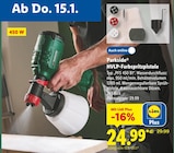 HVLP-Farbspritzpistole im Angebot bei Lidl in Rheda-Wiedenbrück HVLP-Farbspritzpistole Angebote von Parkside bei Lidl Rheda-Wiedenbrück für 24,99 €