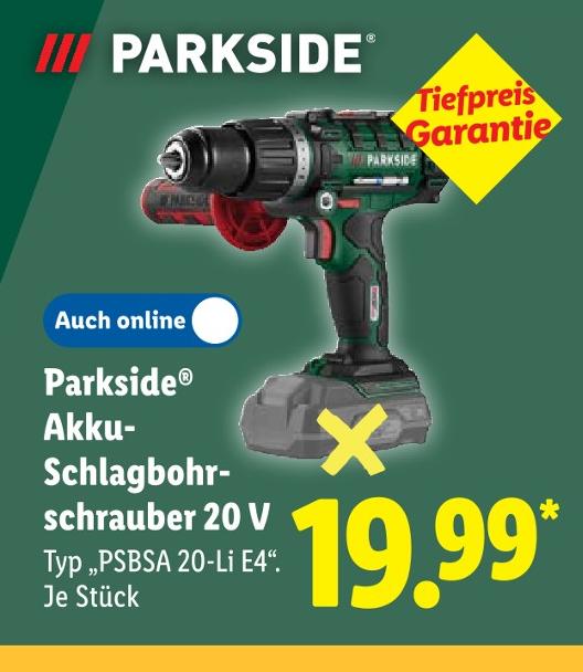 Akku-Schlagbohrschrauber 20 V