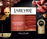 JAMBON IBÉRIQUE PATA NEGRA LABEYRIE - LABEYRIE en promo chez Auchan Supermarché JAMBON IBÉRIQUE PATA NEGRA LABEYRIE - LABEYRIE dans le catalogue Auchan Supermarché