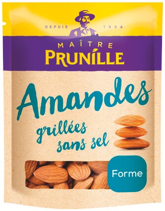 MAÎTRE PRUNILLE Amandes grillées sans sel