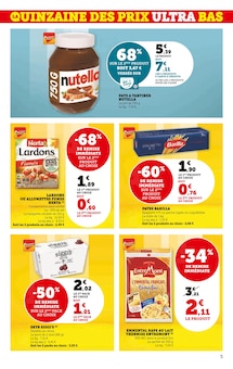 Promo Nutella dans le catalogue Hyper U du moment à la page 5