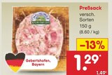 Netto Marken-Discount Mömlingen - Preßsack Angebot im Prospekt Preßsack bei Netto Marken-Discount im Mömlingen Prospekt für 1,29 €