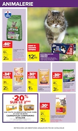 Offre Croquettes Chat dans le catalogue Carrefour du moment à la page 55