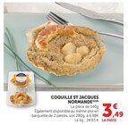 Coquille st jacques normande en promo chez Super U Saint-Denis à 6,98 €