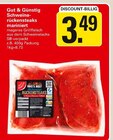 Schweinerückensteaks im Angebot bei WEZ in Bad Oeynhausen Schweinerückensteaks Angebote von Gut & Günstig bei WEZ Bad Oeynhausen für 3,49 €