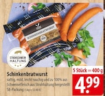 famila Nordost - Schinkenbratwurst Angebot im Prospekt Schinkenbratwurst bei famila Nordost im Prospekt "" für 4,99 €