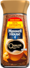 CAFÉ SOLUBLE LYOPHILISÉ MAXWELL HOUSE - MAXWELL HOUSE dans le catalogue Auchan Supermarché