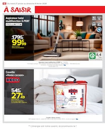 Offre Aspirateur dans le catalogue Carrefour Market du moment à la page 44