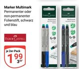 GLOBUS - Marker Multimark permanenter Folienstift Angebot im Prospekt Marker Multimark permanenter Folienstift bei GLOBUS im Prospekt "" für 1,99 €