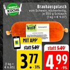 Brauhausgulasch Angebote von EDEKA KÜCHE bei EDEKA Witten für 3,77 €