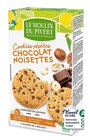 Cookies pépites chocolat noisettes - LE MOULIN DU PIVERT en promo chez NaturéO Meudon à 3,49 €