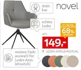 LEDER-ARMLEHNSTUHL von novel für 149,00 € bei XXXLutz im Angebot LEDER-ARMLEHNSTUHL von novel im aktuellen XXXLutz Prospekt