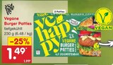 Vegane Burger Patties im Netto Marken-Discount Prospekt Vegane Burger Patties von ve happy im aktuellen Netto Marken-Discount Prospekt für 1,49 €