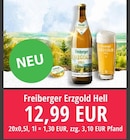 Erzgold Hell Angebote von Freiberger bei Nuck Getränke Dresden für 12,99 €