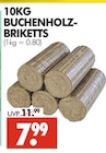 Buchenholz-Briketts Angebote bei Wreesmann Zwickau für 7,99 €