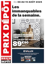 Prospectus Brico Dépôt à Chavanoz, "Les immanquables de la semaine", 1 page, 08/08/2024 - 14/08/2024