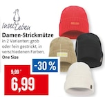 Damen-Strickmütze Angebote von InselLeben bei Kaufhaus Stolz Rostock für 6,99 €