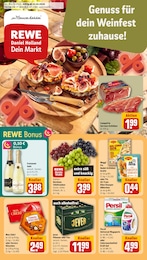 REWE Prospekt für Mannheim mit 32 Seiten REWE Prospekt "Dein Markt" für Mannheim, 32 Seiten, 12.10.2026 - 17.10.2026