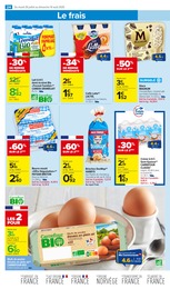 Offre Œufs Bio dans le catalogue Carrefour Market du moment à la page 26
