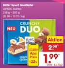 Großtafel Angebote von Ritter Sport bei Netto Marken-Discount Köln für 1,99 €