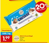 Milch & Crunch Riegel von Schokoliebe im aktuellen Netto Marken-Discount Prospekt für 1,99 €