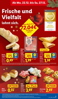 Brot im aktuellen Lidl Prospekt (Ulm) Brot im Lidl Prospekt "LIDL LOHNT SICH" mit 57 Seiten (Ulm)