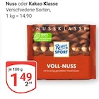 Aktuelle Kakao Angebote bei GLOBUS in Chemnitz Aktuelles Nuss oder Kakao Klasse Angebot bei GLOBUS in Chemnitz ab 1,49 €