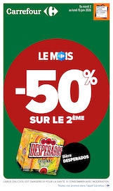 Promos Desperados dans le catalogue "Carrefour" de Carrefour Desperados en promo dans le catalogue Carrefour à la page 1