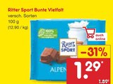 Aktuelle Ritter Sport Angebote bei Netto Marken-Discount in Mülheim (Ruhr) Aktuelles Bunte Vielfalt Angebot bei Netto Marken-Discount in Mülheim (Ruhr) ab 1,29 €