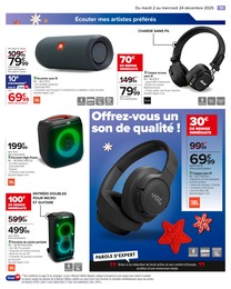 Offre Enceintes portables dans le catalogue Carrefour du moment à la page 15