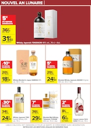 Prix et réduction Blended Whisky dans le prospectus Carrefour en cours Offre Blended Whisky dans le catalogue Carrefour du moment à la page 25