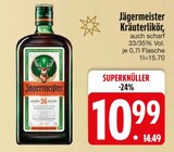 Kräuterlikör von Jägermeister im aktuellen EDEKA Prospekt für 10,99 €