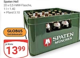 Hell im Angebot bei GLOBUS in Siegen Hell Angebote von Spaten bei GLOBUS Siegen für 13,99 €