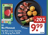 Bio-Filetsteak bei ALDI SÜD im Saarbrücken Prospekt für 9,99 €