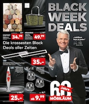 Aktueller porta Möbel Prospekt mit Glas, "BLACK WEEK", Seite 6