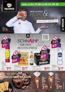 Selgros Prospekt HIER KAUFEN PROFIS & GENIESSER mit 24 Seiten
