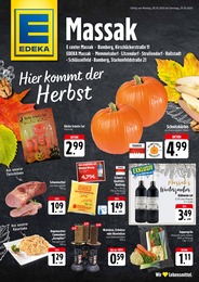 Supermarkt Prospekt von EDEKA Hirschaid EDEKA Prospekt: "Hier kommt der Herbst", 2 Seiten, 20.10.2025 - 25.10.2025