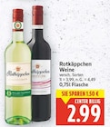 Müller-Thurgau von Rotkäppchen für 2,99 € bei E center im Angebot Müller-Thurgau von Rotkäppchen im aktuellen E center Prospekt