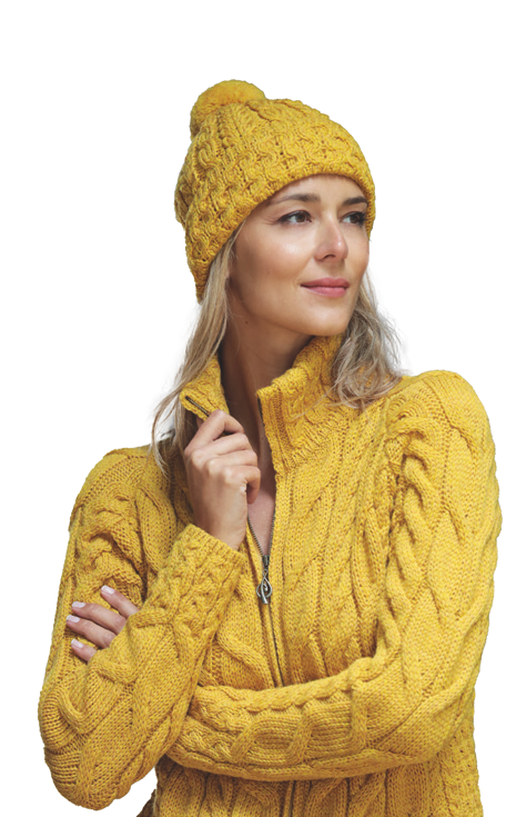 Le Comptoir Irlandais Montreuil - BONNET POMPON IRLANDAIS OU CARDIGAN IRLANDAIS OU SURCHEMISE Promo BONNET POMPON IRLANDAIS OU CARDIGAN IRLANDAIS OU SURCHEMISE dans le catalogue Le Comptoir Irlandais Noël 2021 : idées cadeaux à Montreuil