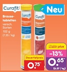 Brausetabletten von Curafit plus für 0,65 € bei Netto Marken-Discount im Angebot Brausetabletten von Curafit plus im aktuellen Netto Marken-Discount Prospekt