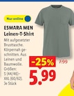 Leinen-T-Shirt Angebote von ESMARA MEN bei Lidl Mülheim für 5,99 €