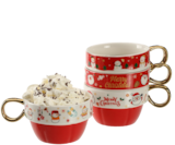Stokomani Fleury-les-Aubrais - Promo Set de 4 mugs de Noël Promo Set de 4 mugs de Noël à 9,99 € dans le catalogue Stokomani à Fleury-les-Aubrais