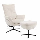 Sessel mit Hocker Angebote von opti living bei Opti-Wohnwelt Bremen für 444,00 €